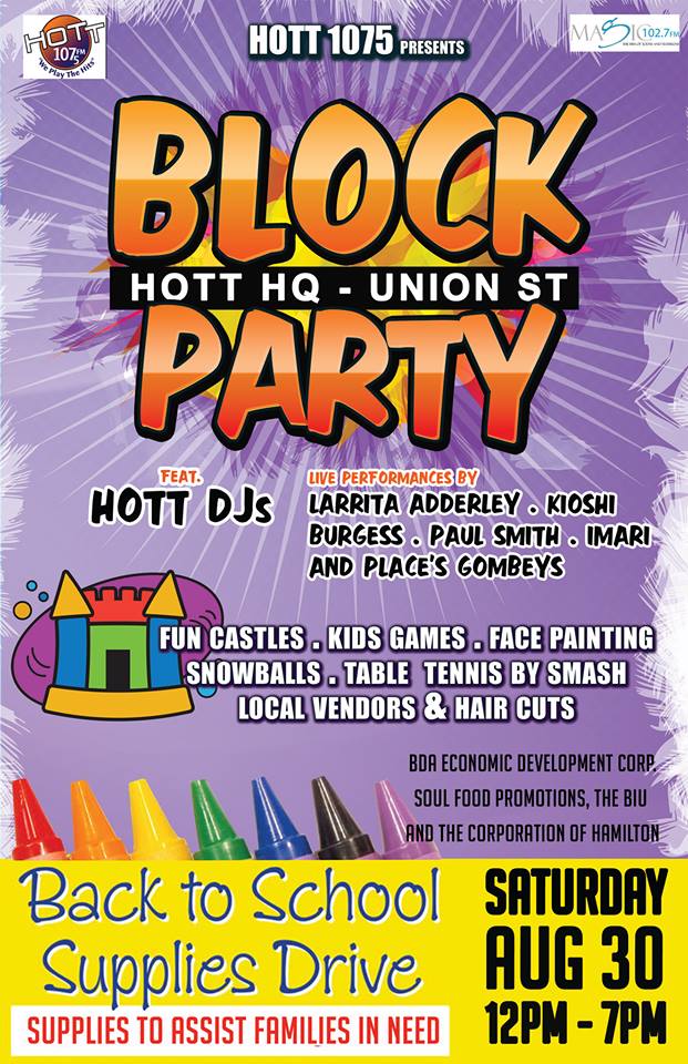 Hott 107.5 Block Party Bermuda