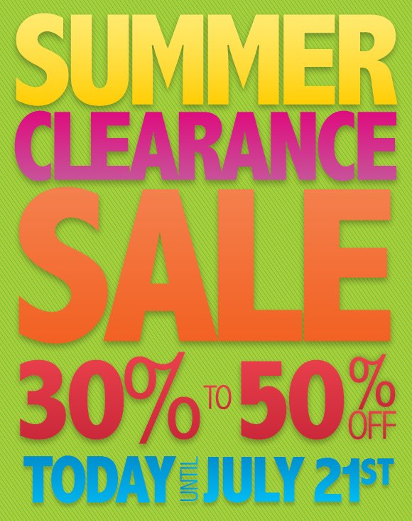 A.S. Cooper & Sons Summer Clearance Sale 