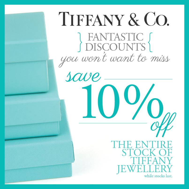tiffany & co coupons