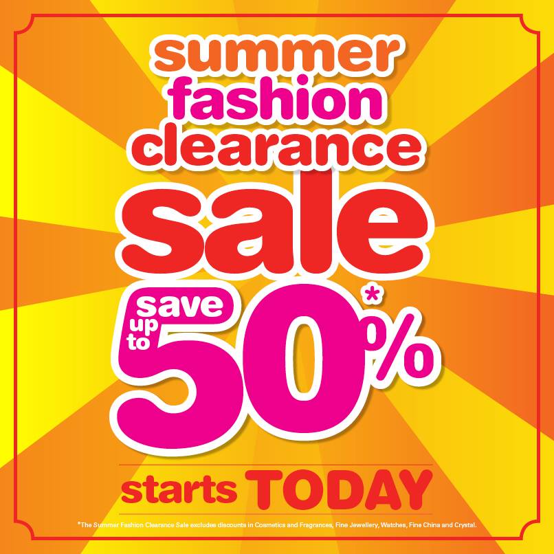 Bermuda A.S. Coopers Summer Fashion Clearance Sale