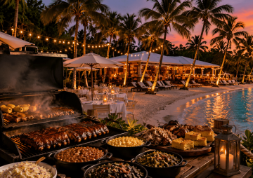 Hamilton Princess Southern Barbecue Cookout at the Beach Club