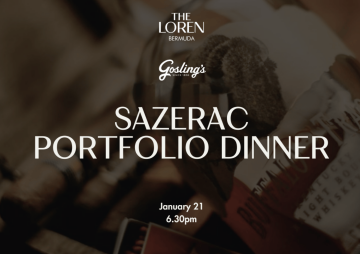 Sazerac Portfolio Dinner at The Loren