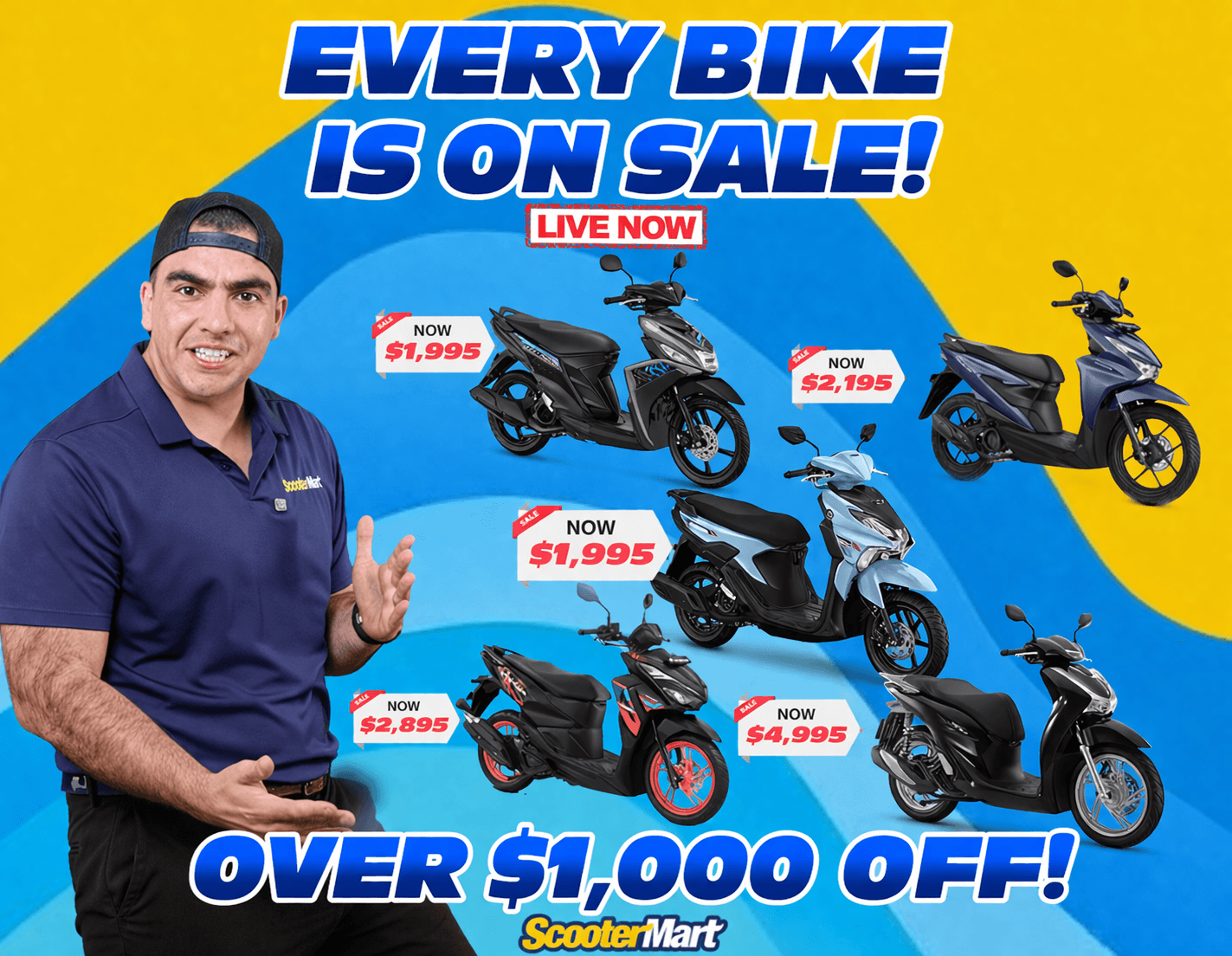 Scooter Mart April Blowout Sale