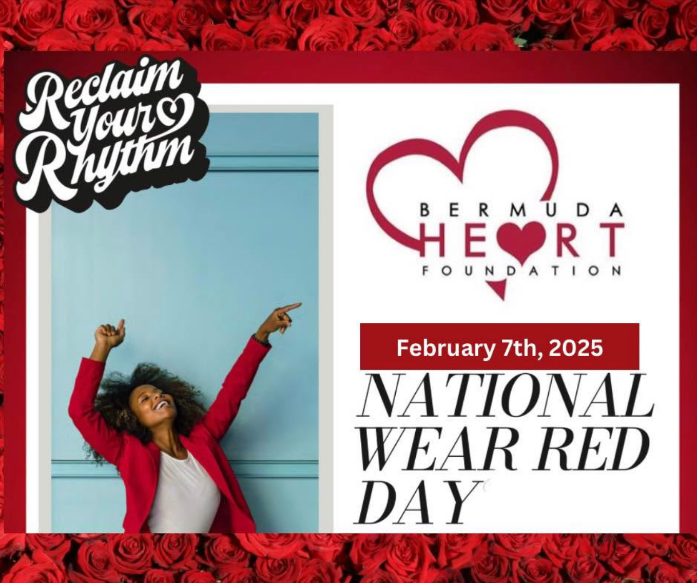 Wear Red Day Friday 7th FEB -  Bermuda Heart Foundation