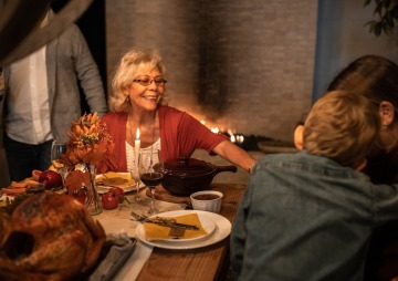 Thanksgiving Dinner at Intrepid