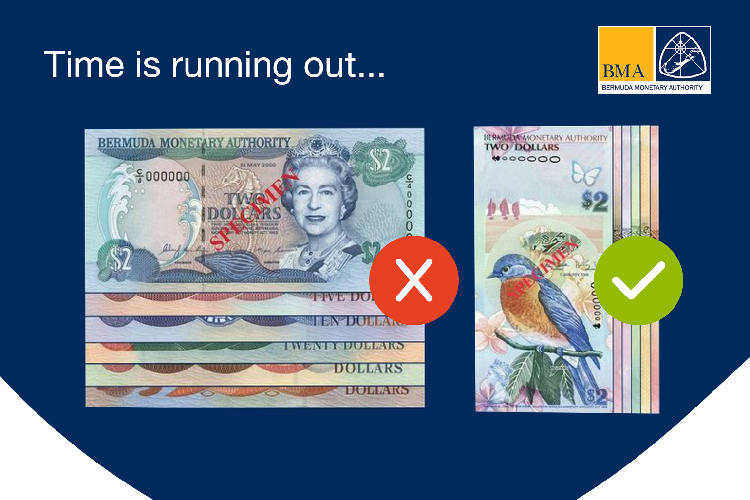 Don’t Forget to Deposit or Exchange Your Old Money