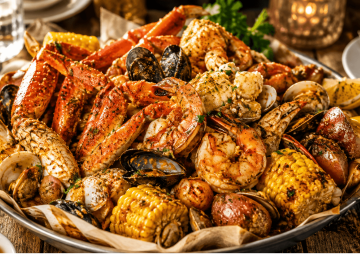Pre-Labor Day Seafood Boil at Thyme Restaurant