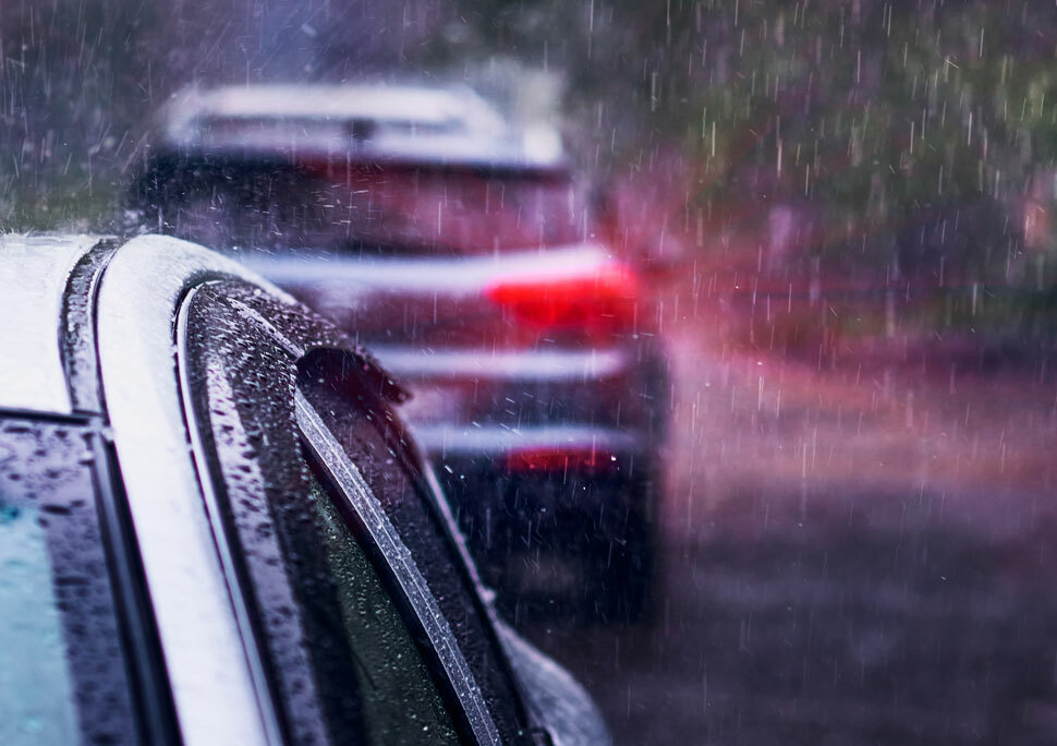 Bermuda Police Service Wet Roads Safety