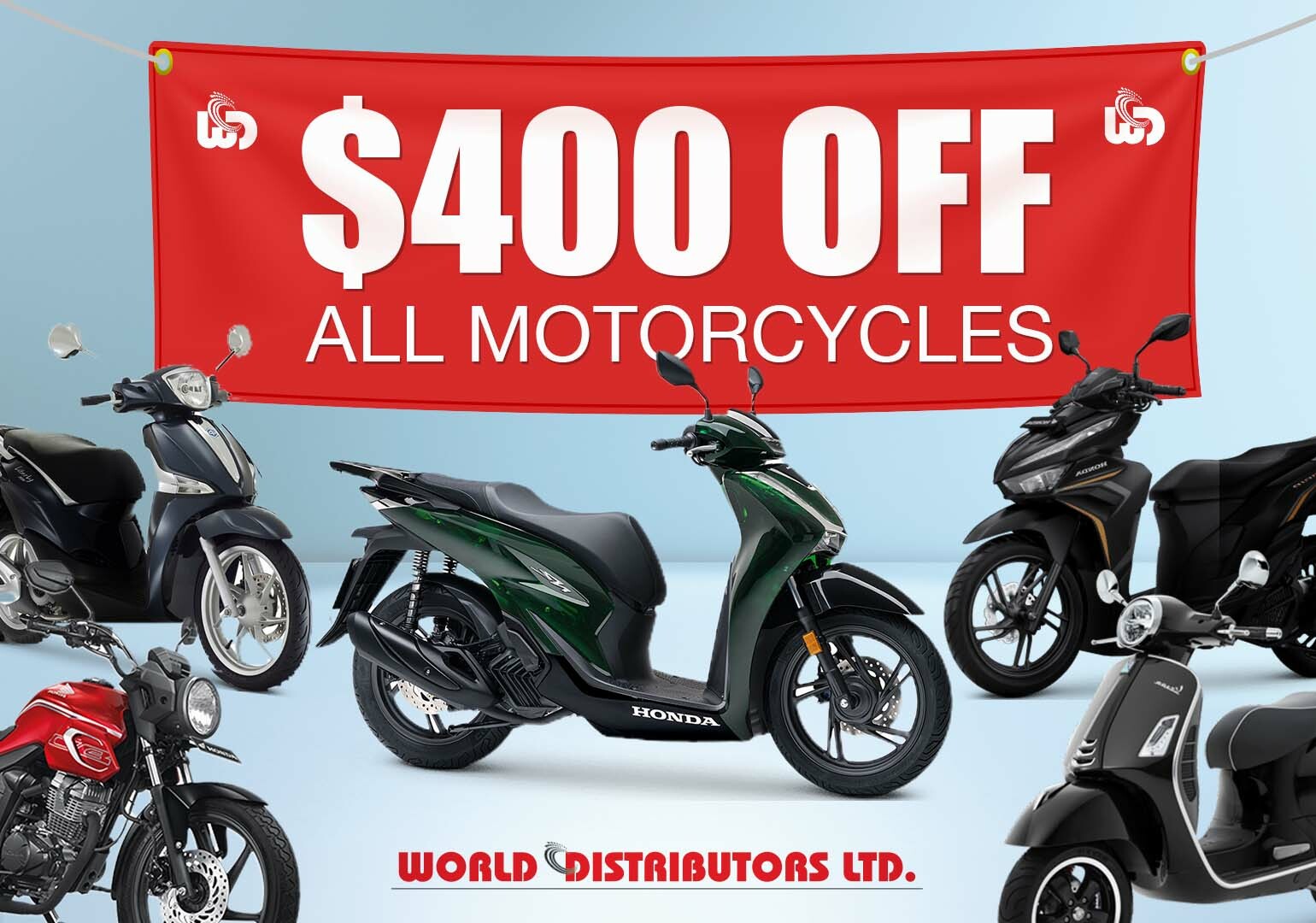 World Distributors Ltd. “Spring Sale”