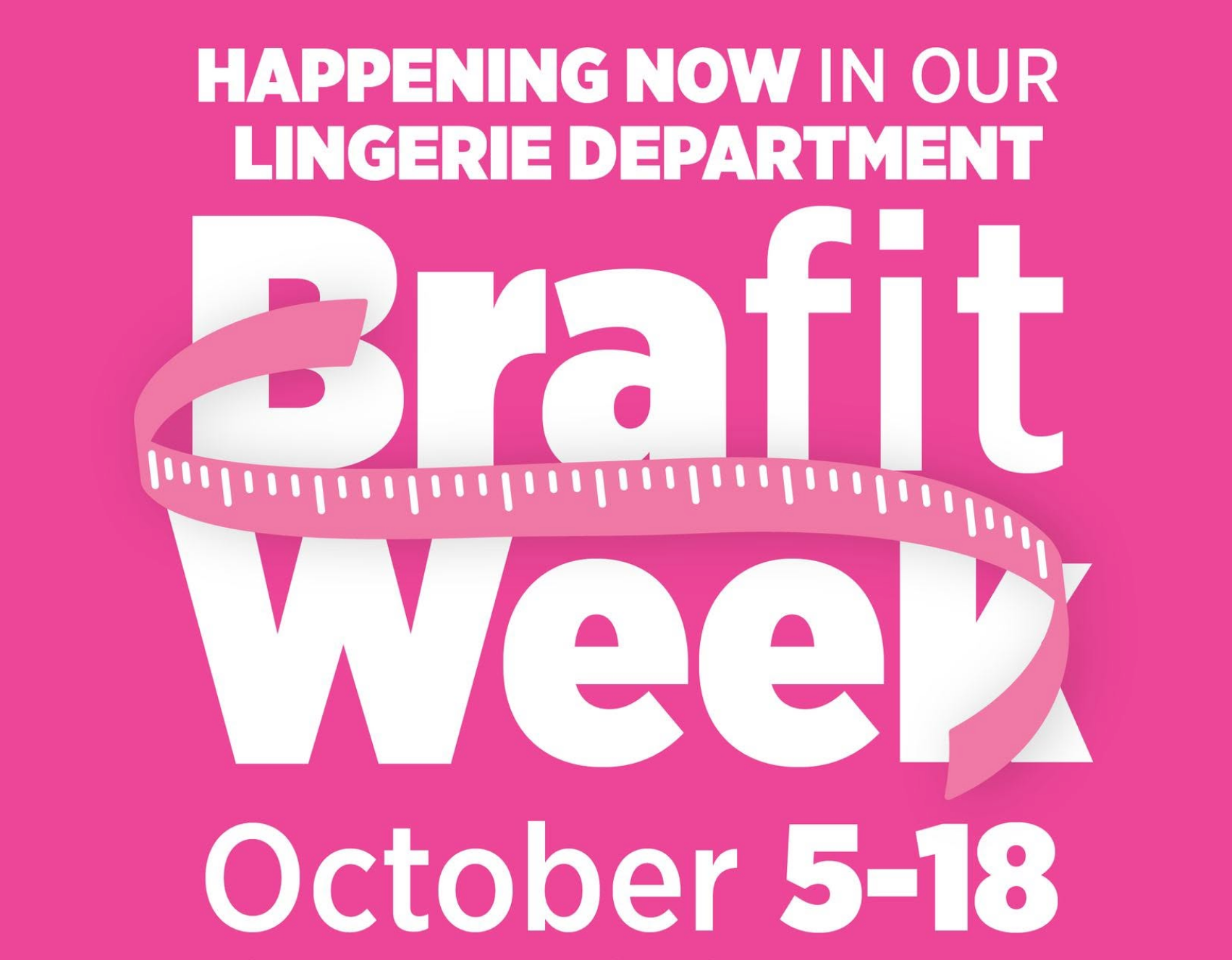 Bra Fit Week is here at Gibbons Company!