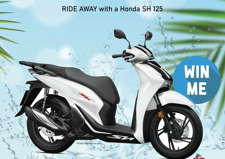 Win a new Motorcycle!