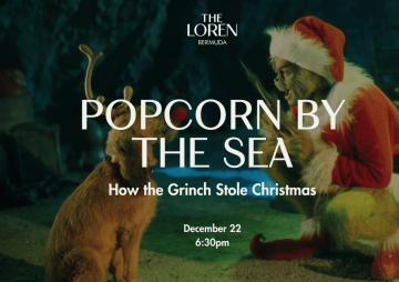 Popcorn by the sea at The Loren