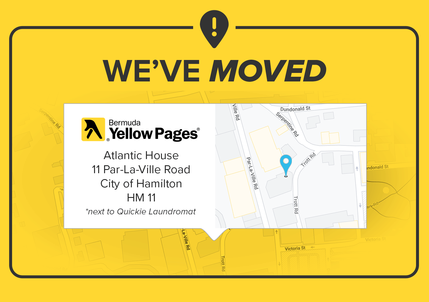 Bermuda Yellow Pages New Office Address