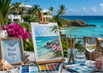 Sip n Paint at The Reefs