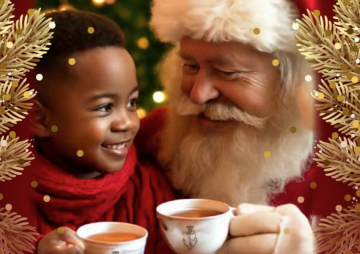 Tea with Santa at Hamilton Princess