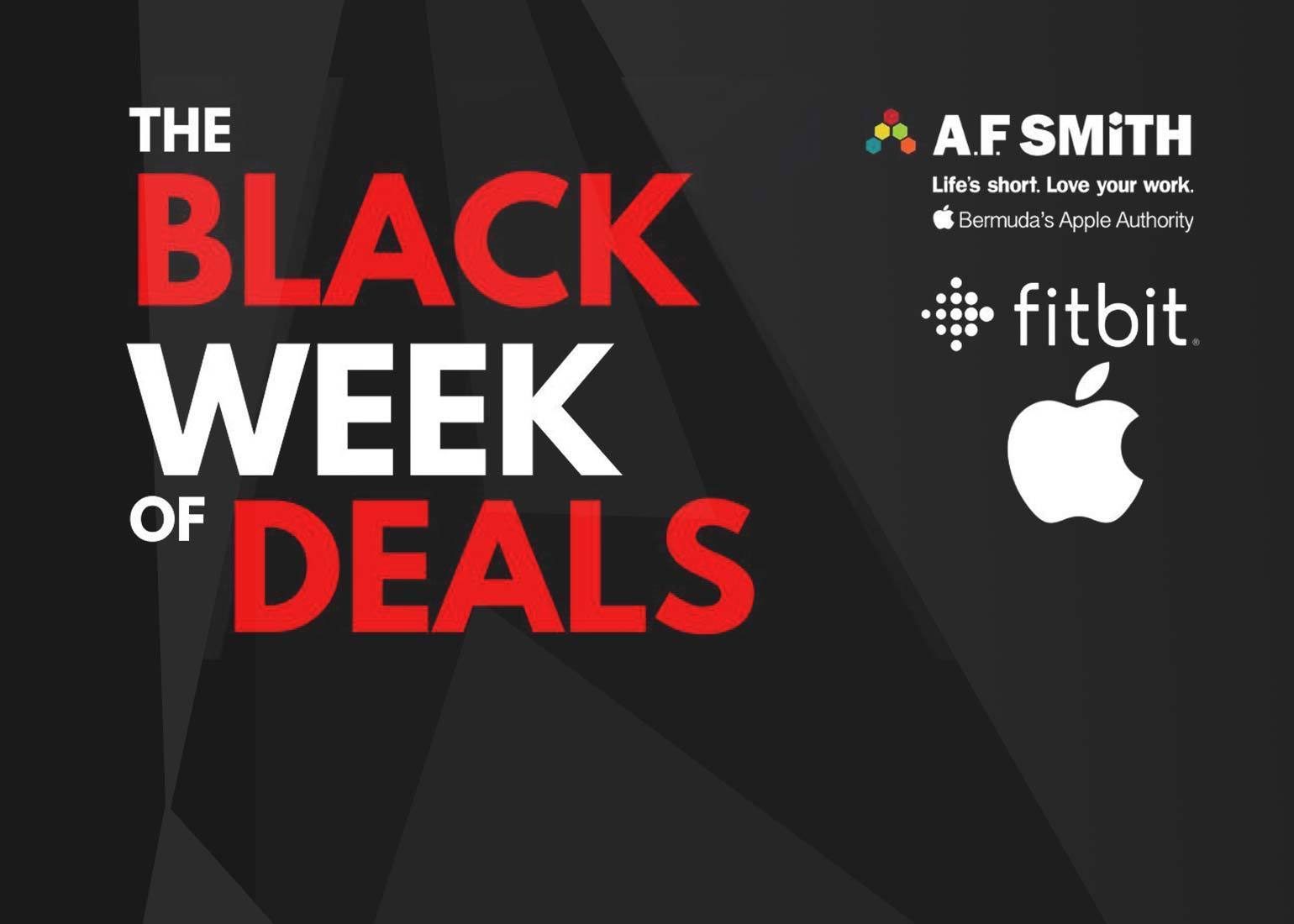 A.F. Smith Black Week of Deals
