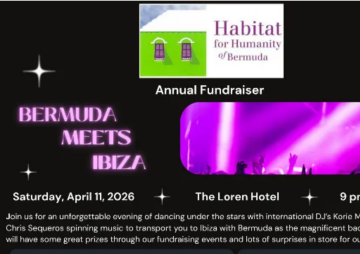 Bermuda Meets Ibiza, A fundraiser for Habitat for Humanity