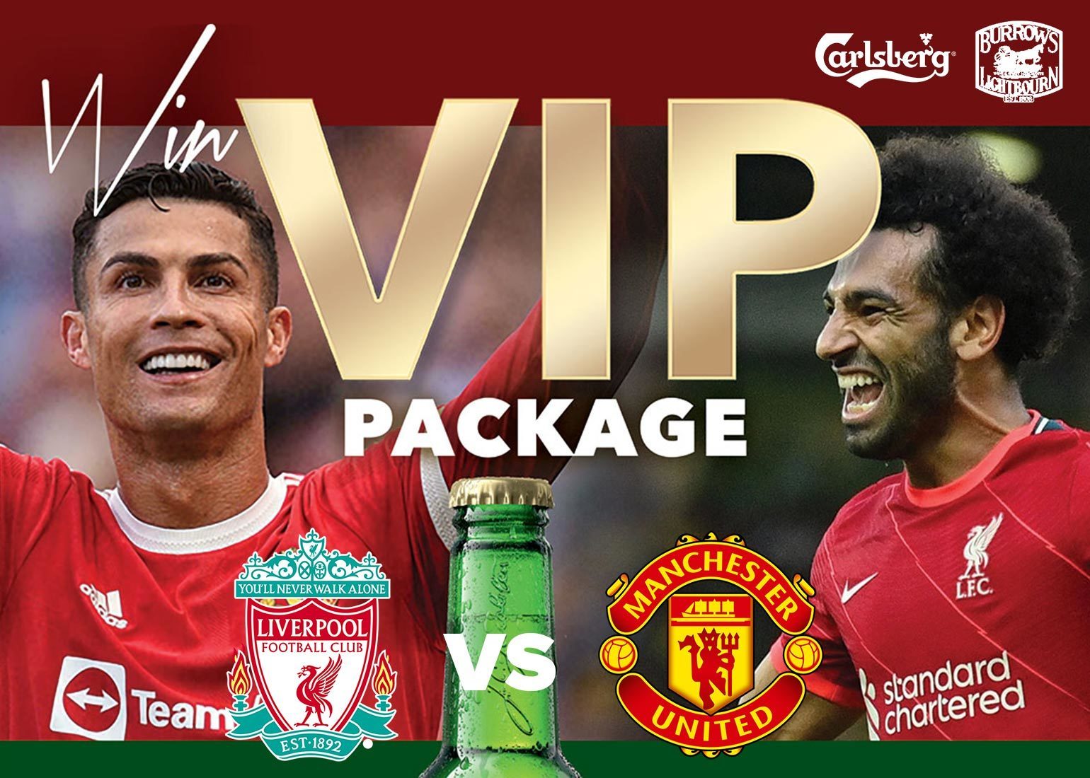 Win a VIP Trip for Liverpool v Man U from Burrows Lighbourn