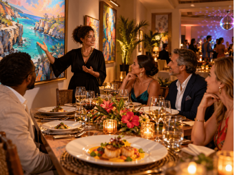 Art to Appetite at Grotto Bay