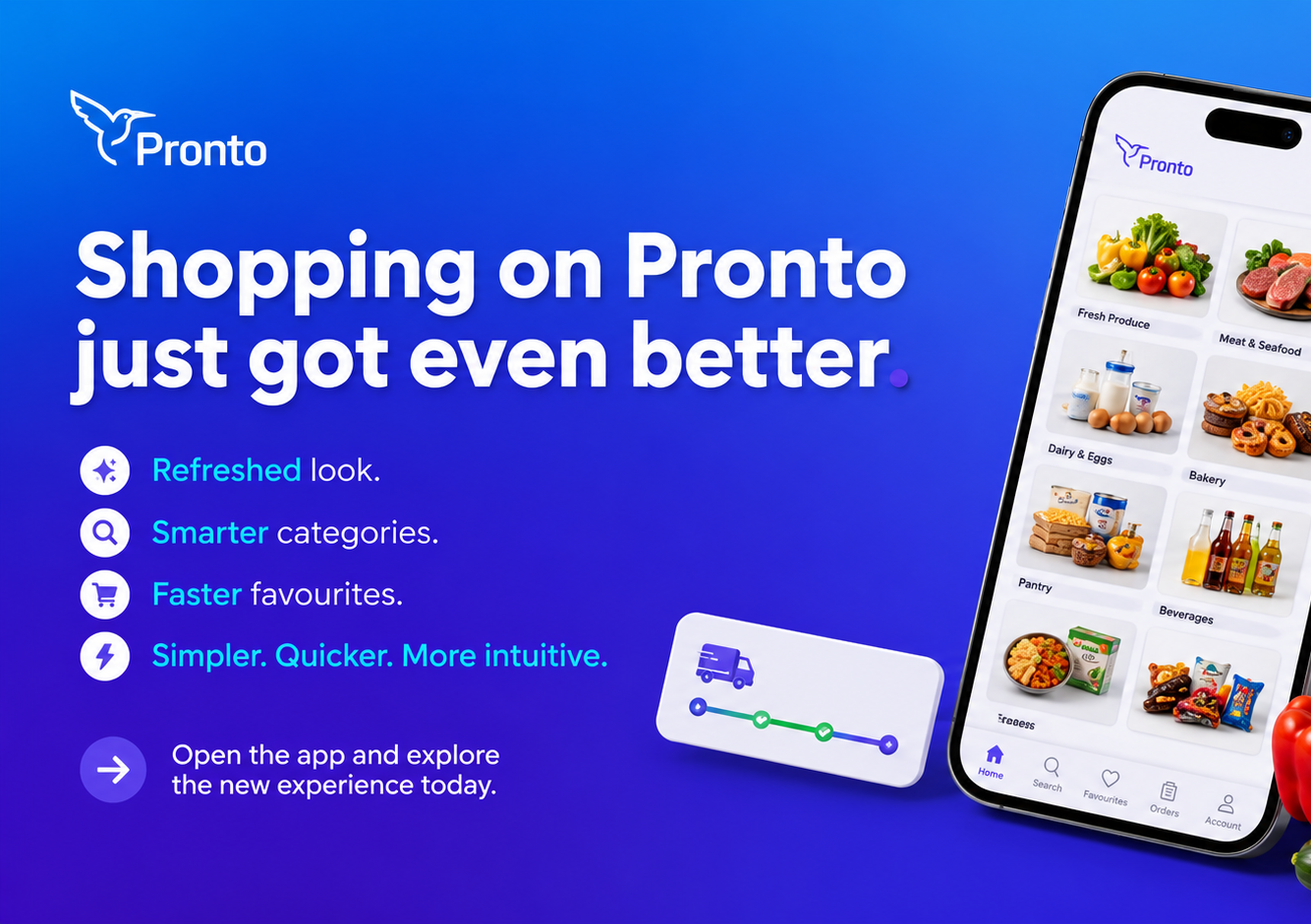 Pronto - Shopping Just Got Easier! 