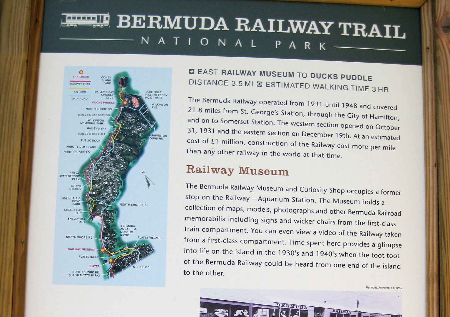Bermuda Railway Museum/Curiosity Shop 