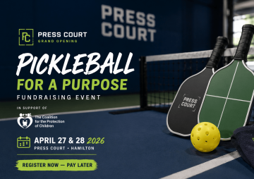 Press Court Pickleball for a Purpose Fundraising Event