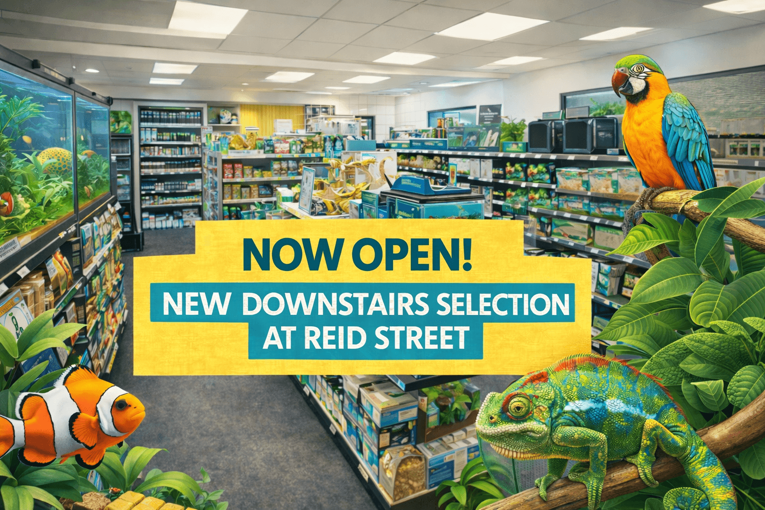 New Downstairs Selection Now Open At Reid Street Location