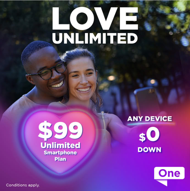 UNLIMITED SMARTPHONE PLAN - SPECIAL OFFER  ONE COMMUNICATIONS