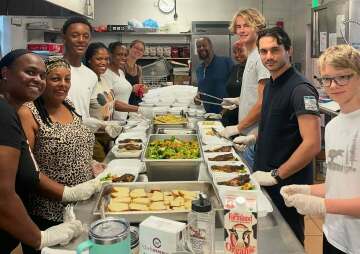 Volunteer at Christ Church Warwick’s Feeding Programme - Bermuda Is Love