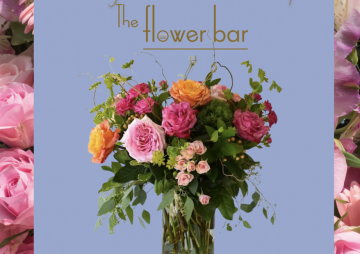 Vase Arrangement Floral Workshop at The Flower Bar