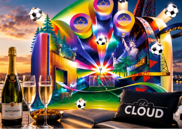 FIFA World Cup Viewing Lounge at The Cloud - Ghana vs England