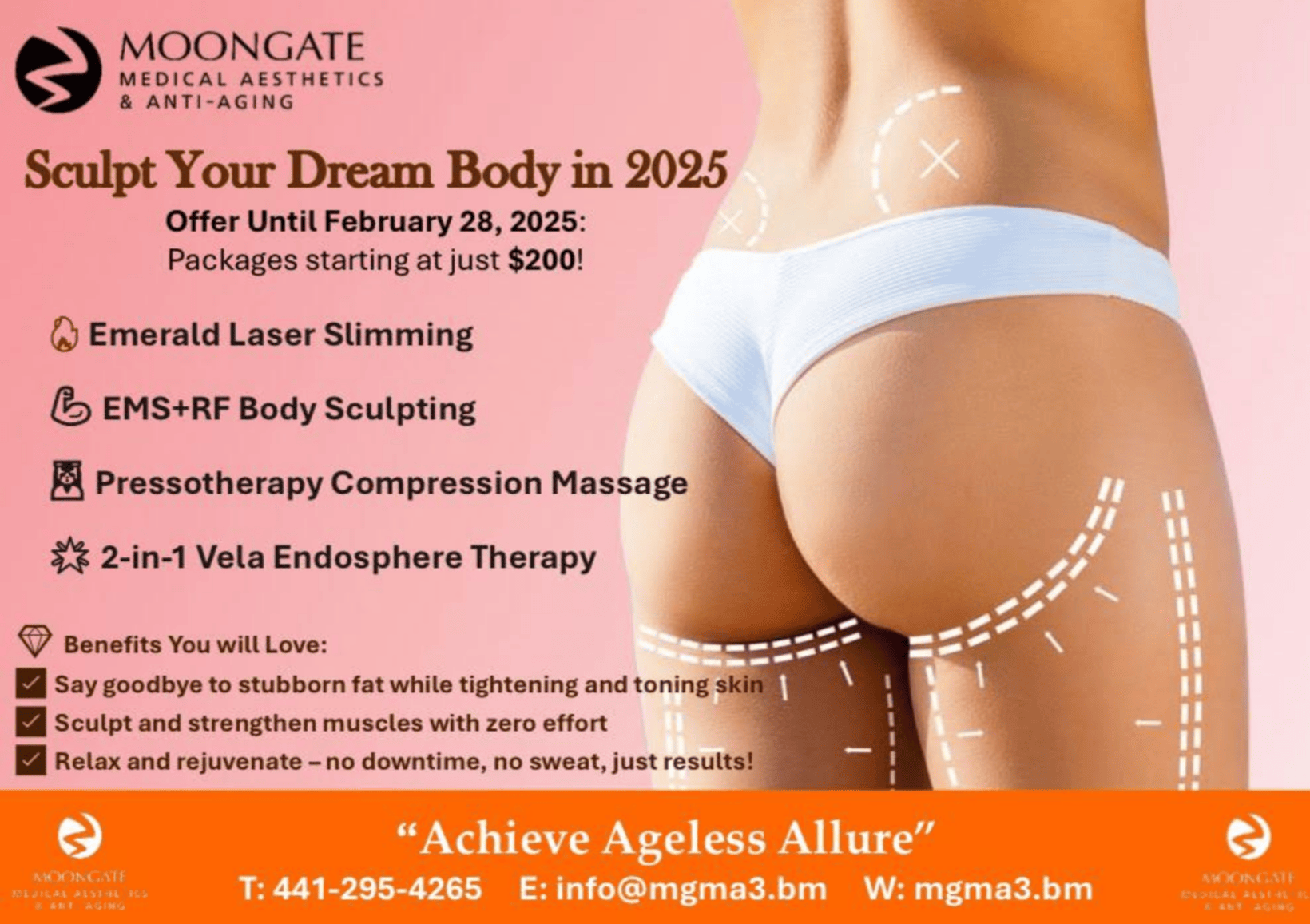 Moongate Medical Aesthetics & Anti Aging - February Body Contouring Promotion!