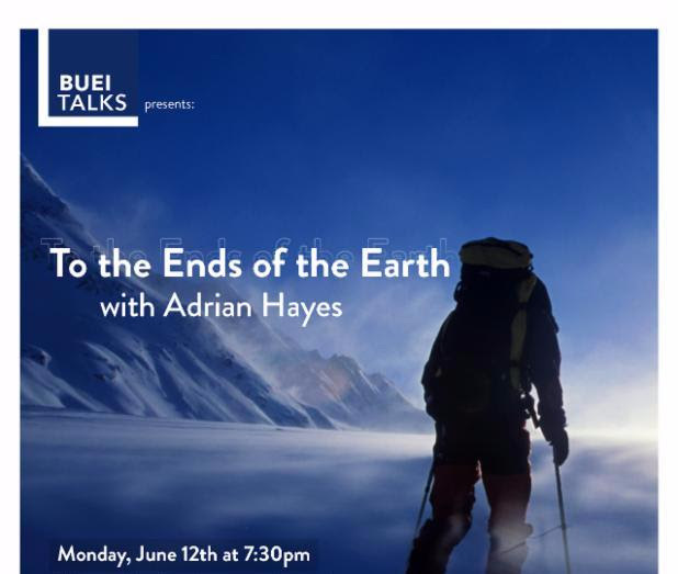 To the Ends of the Earth' with Adrian Hayes