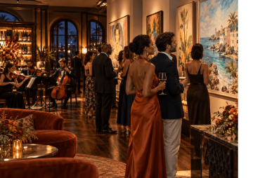 Harmonious Hues: An Exclusive Autumn Vernissage