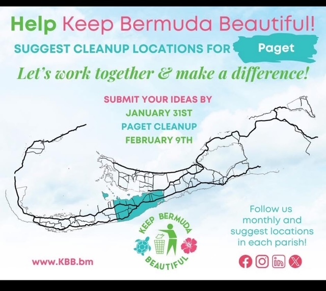 Keep Bermuda Beautiful  - PAGET