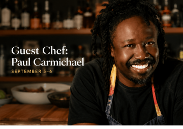 Guest Chef Paul Carmichael at The Loren at Pink Beach