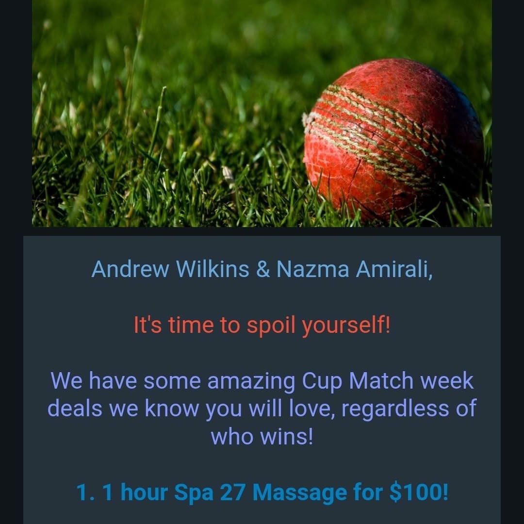 Get your CupMatch Glow at Spa 27!