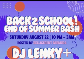 Back2School End of Summer Bash