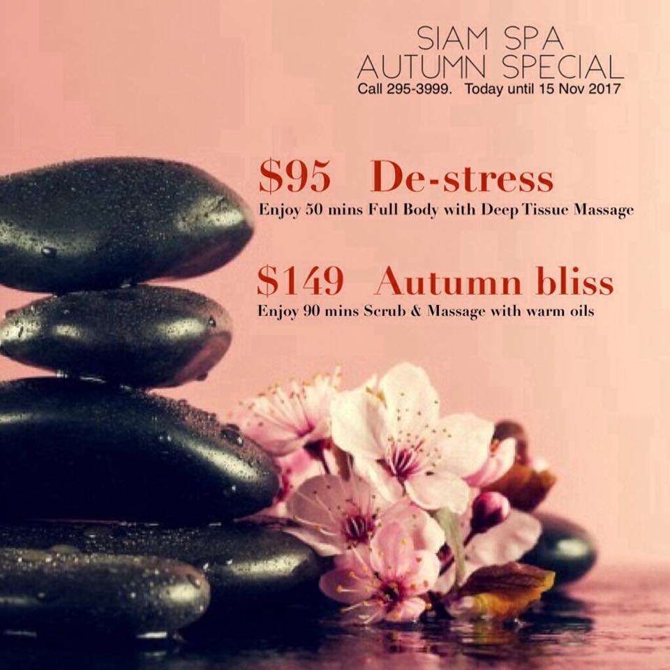 SIAM SPA AUTUMN SPECIAL