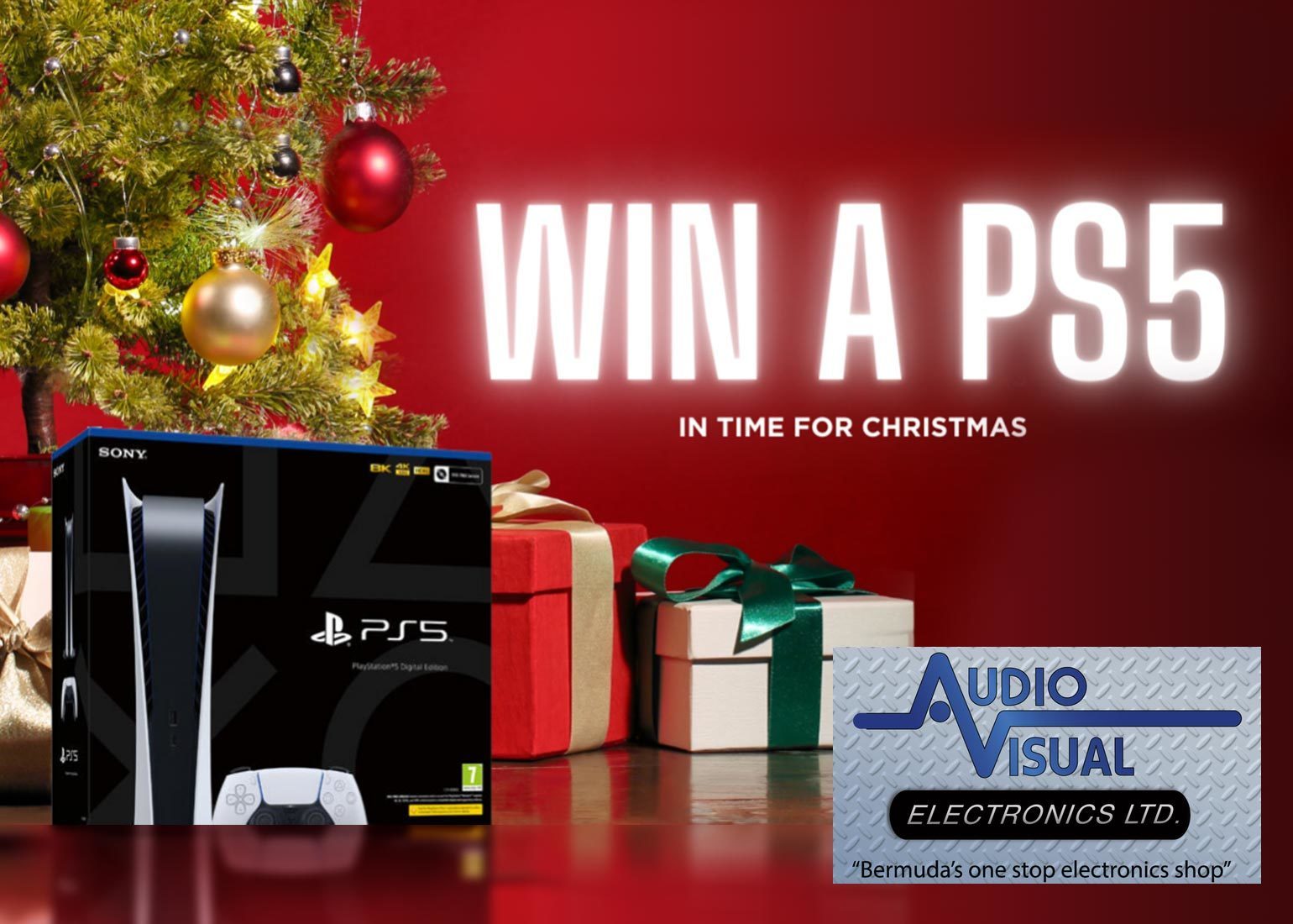 Shop & Win a PS5 at Audio Visual Electronics