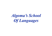 Algoma's School Of Languages