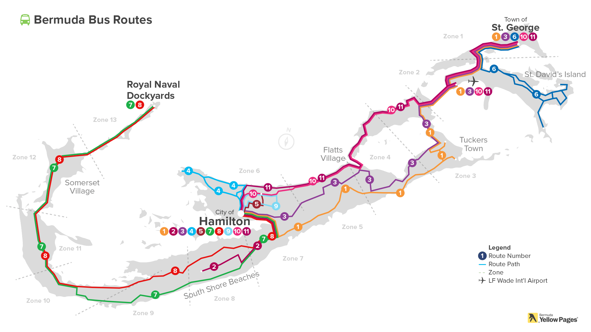 Bermuda Bus Routes