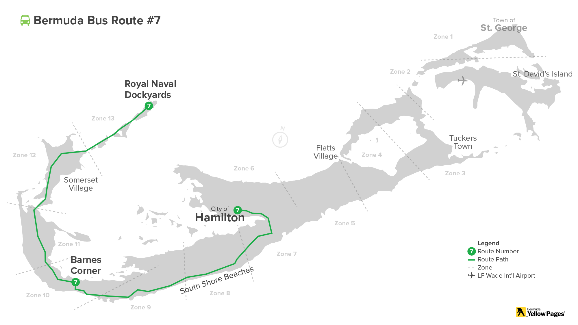 Bermuda Bus Route #7